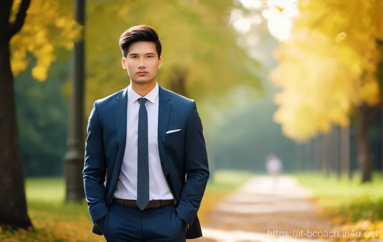 비즈니스 코칭과 자기 계발 - **Prompt 1: Unlocking Potential with Guidance**
"A diverse person, appearing in their late 20s t...